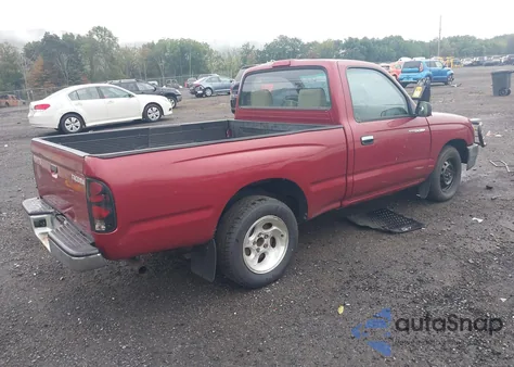 1998 Toyota Tacoma из США, поврежденный, VIN 4TANL42N3WZ120646